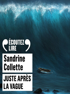 cover image of Juste après la vague